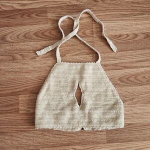 Andi Bagus Crochet Halter Top